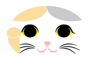 三毛猫 ミケ 猫 折り紙 ねこ cat 招き猫 正月 無料 pdf 印刷